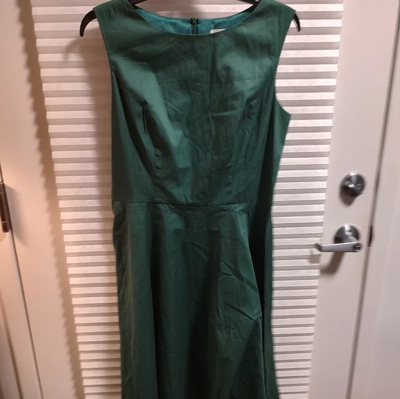 rockabilly dress green JILL 1950s rockabilly vintage inspired dress celeb inspired